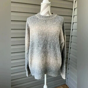 Banana Republic VERNICE OVERSIZED Italian Yarn Alpaca Blend Women’s Sz M